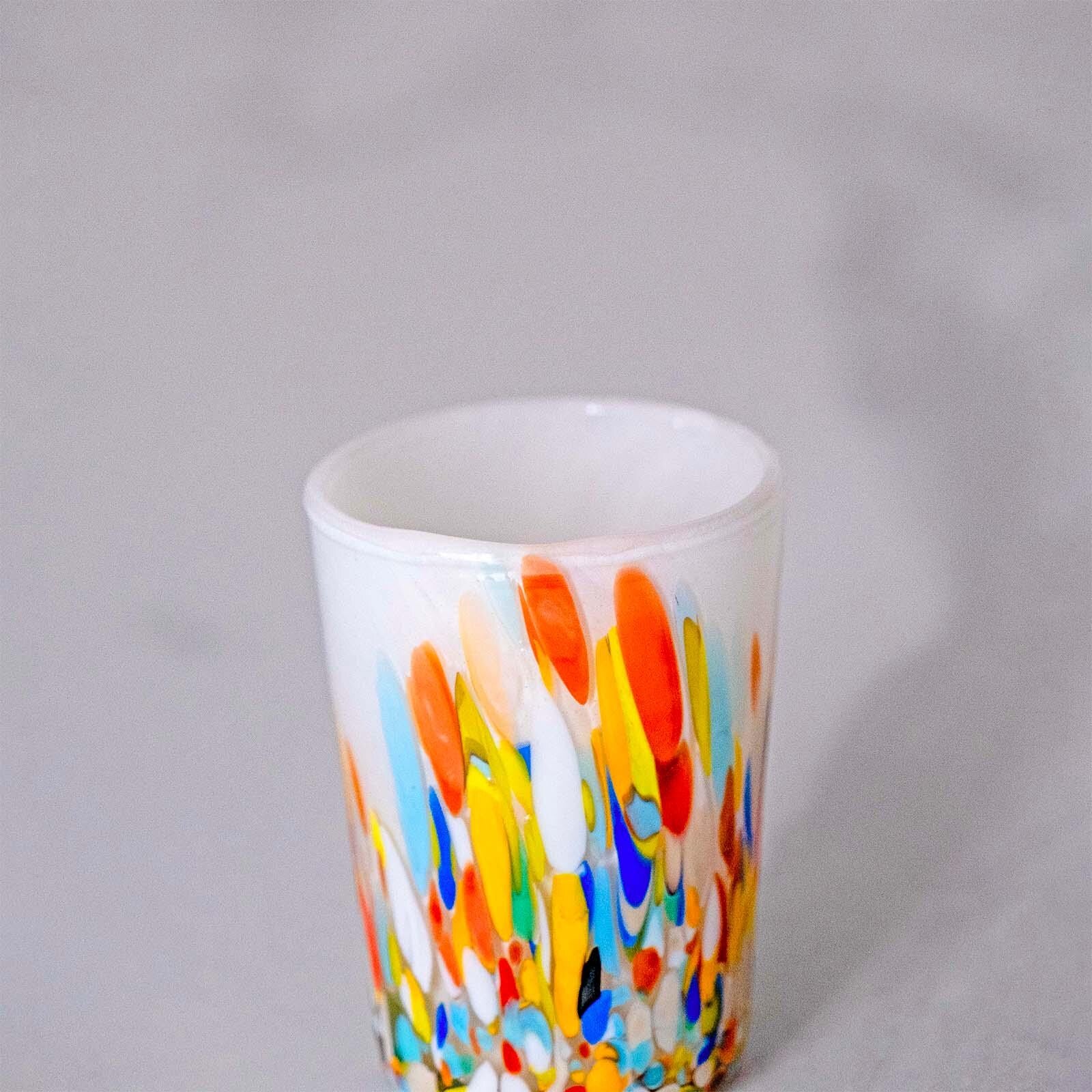 Murano Shot Glass | Certified Murano Glass | Made in Italy | Italian Liqueur Glass | Collection Roma