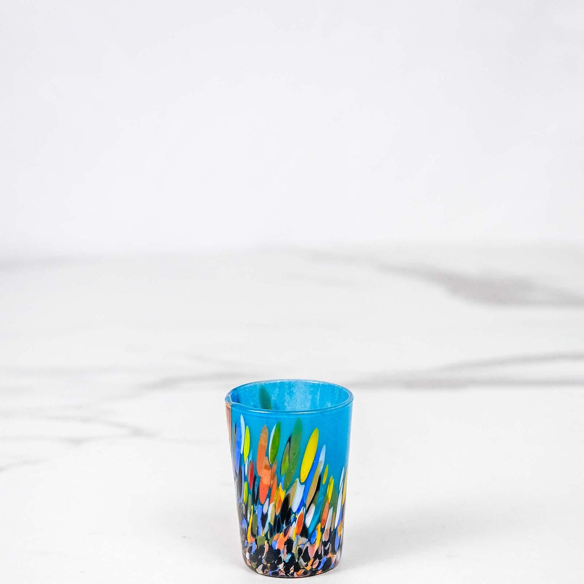 Murano Shot Glass | Certified Murano Glass | Made in Italy | Italian Liqueur Glass | Collection Roma