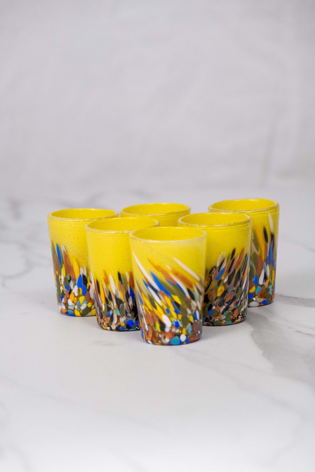 Murano Shot Glass | Certified Murano Glass | Made in Italy | Italian Liqueur Glass | Collection Roma