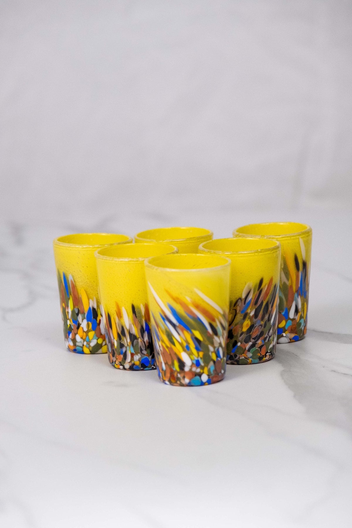 Murano Shot Glass | Certified Murano Glass | Made in Italy | Italian Liqueur Glass | Collection Roma