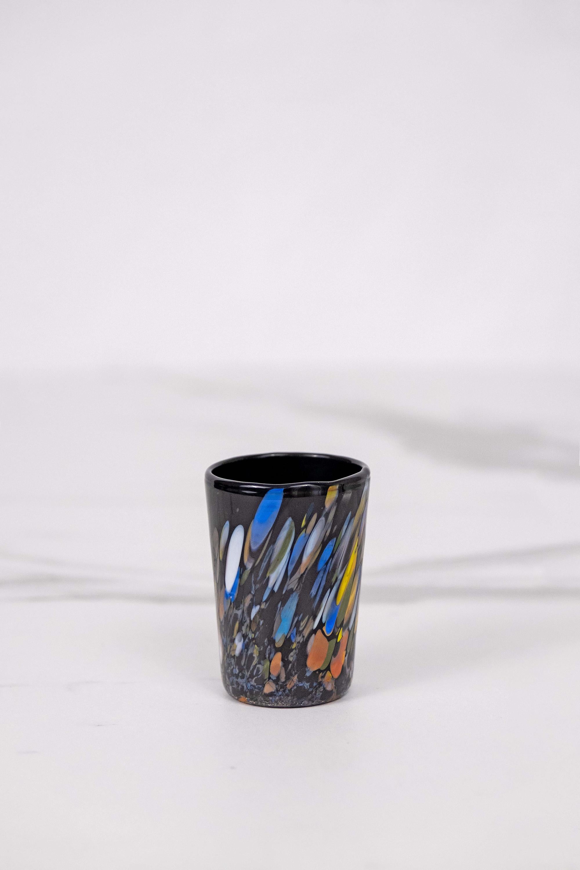 Murano Shot Glass | Certified Murano Glass | Made in Italy | Italian Liqueur Glass | Collection Roma