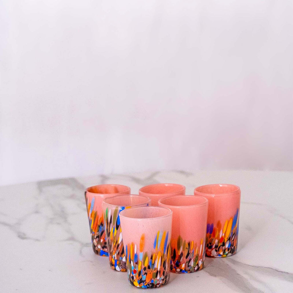 Murano Shot Glass | Certified Murano Glass | Made in Italy | Italian Liqueur Glass | Collection Roma