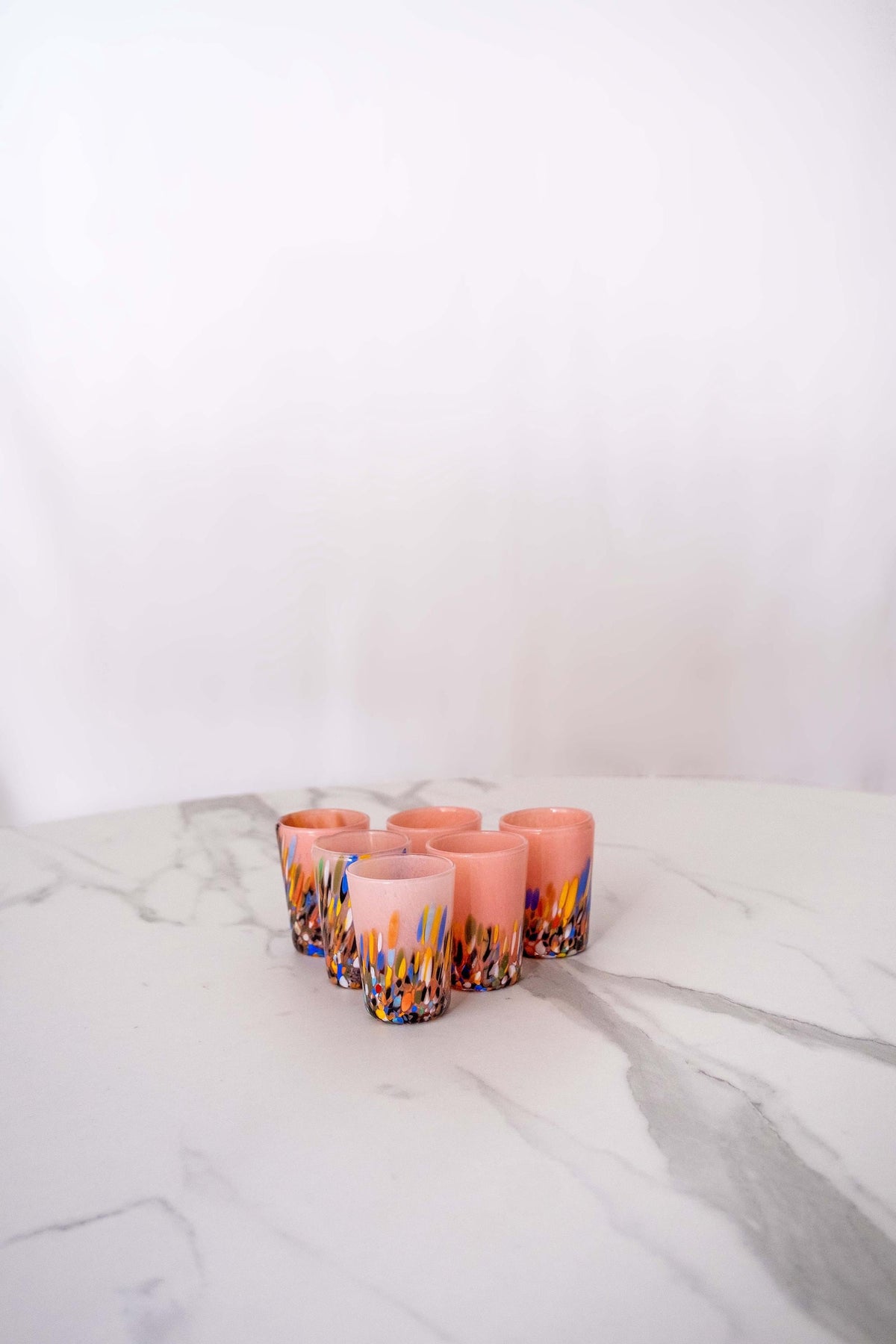 Murano Shot Glass | Certified Murano Glass | Made in Italy | Italian Liqueur Glass | Collection Roma