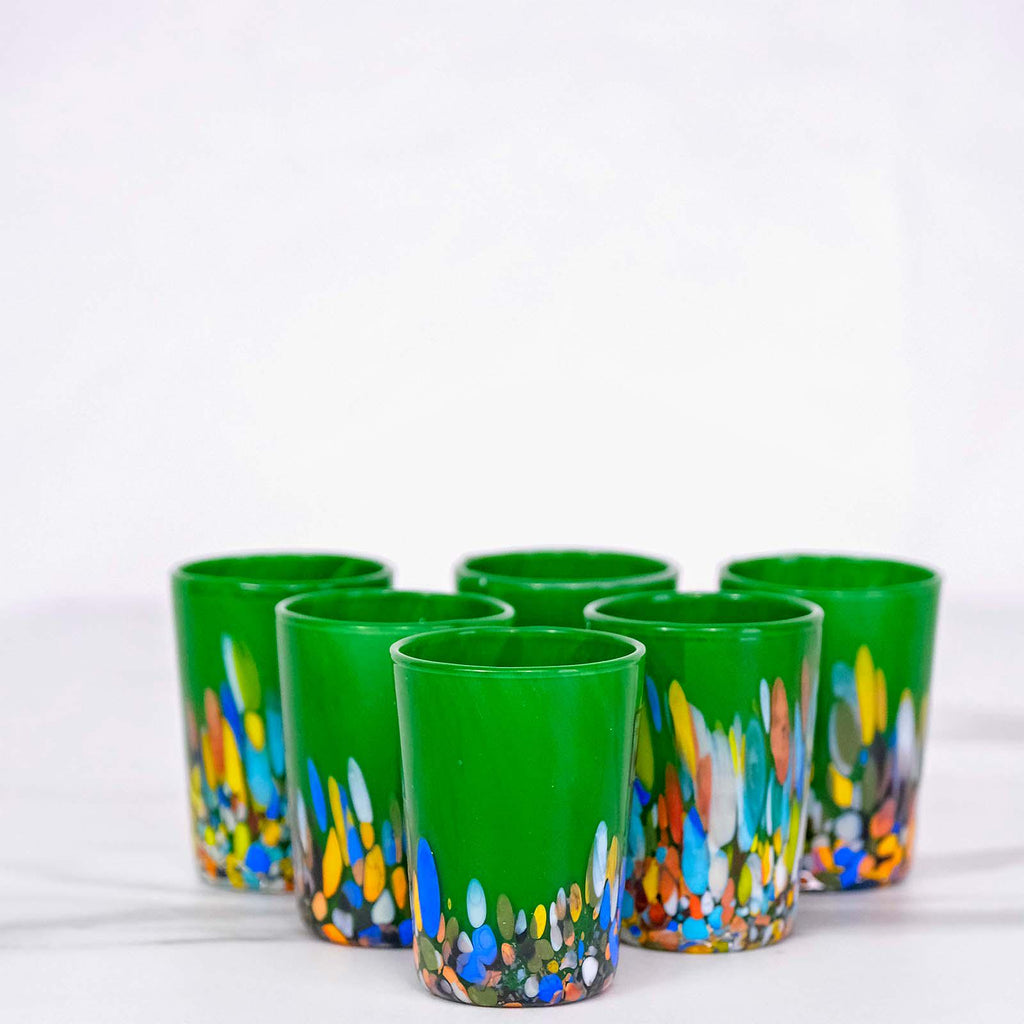 Murano Shot Glass | Certified Murano Glass | Made in Italy | Italian Liqueur Glass | Collection Roma