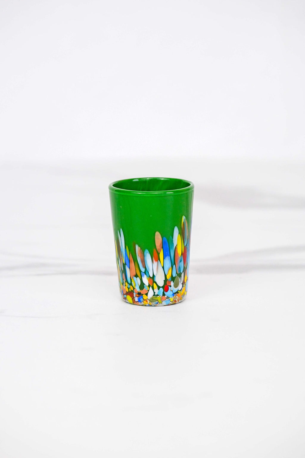 Murano Shot Glass | Certified Murano Glass | Made in Italy | Italian Liqueur Glass | Collection Roma