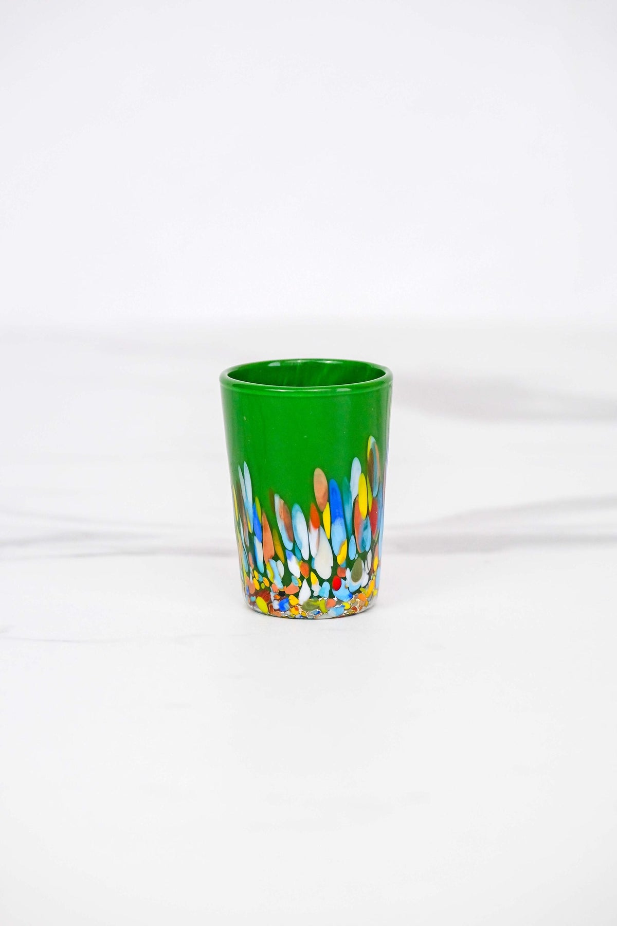 Murano Shot Glass | Certified Murano Glass | Made in Italy | Italian Liqueur Glass | Collection Roma