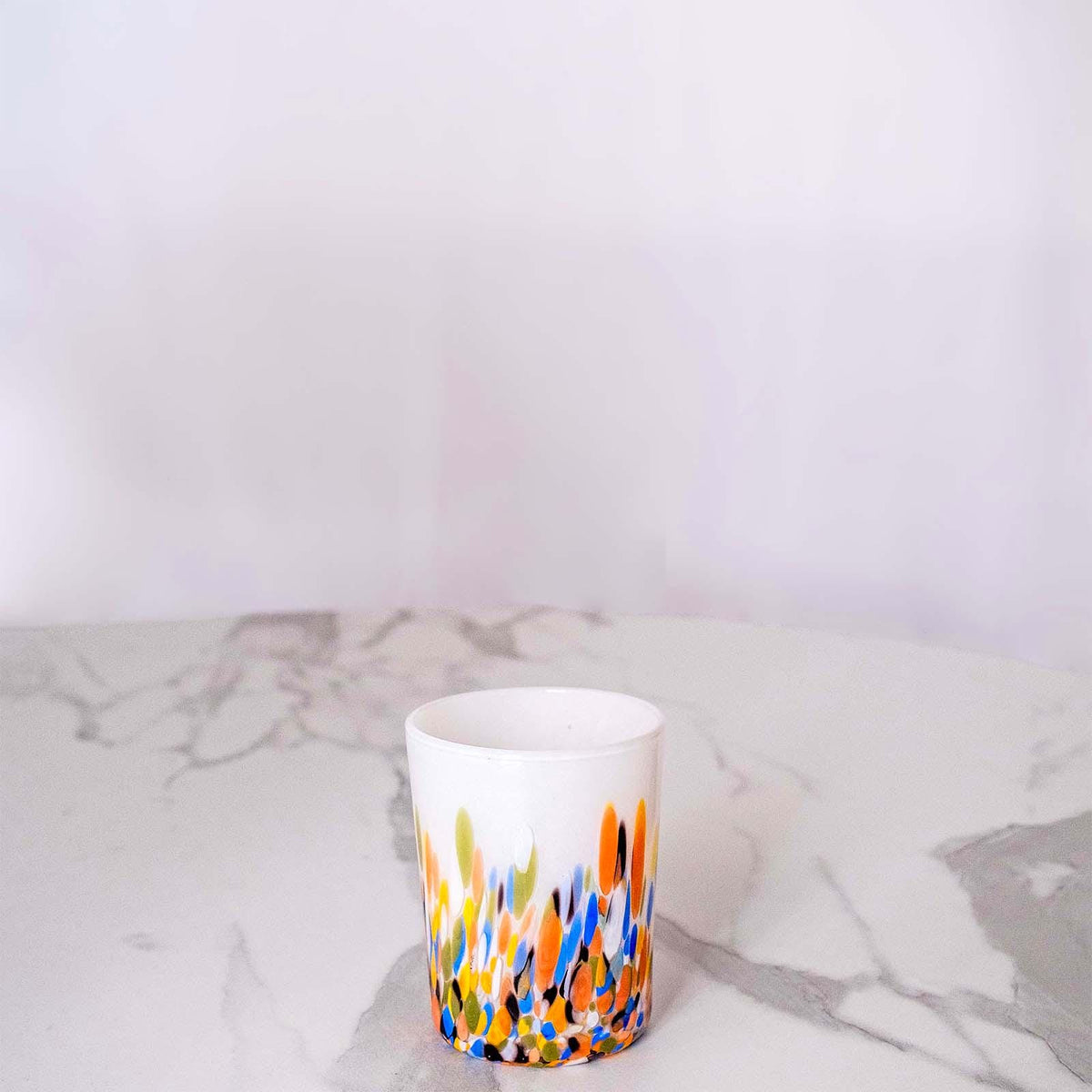 Murano Drinking Glass | Certified Murano Glass | Made in Italy | Water Glass | Collection Roma