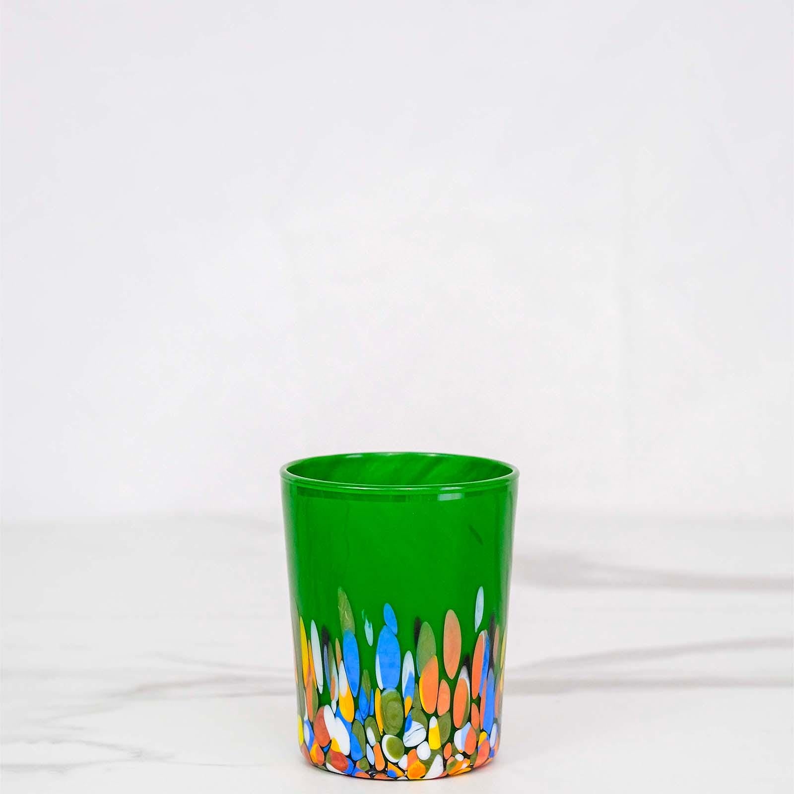 Murano Drinking Glass | Certified Murano Glass | Made in Italy | Water Glass | Collection Roma