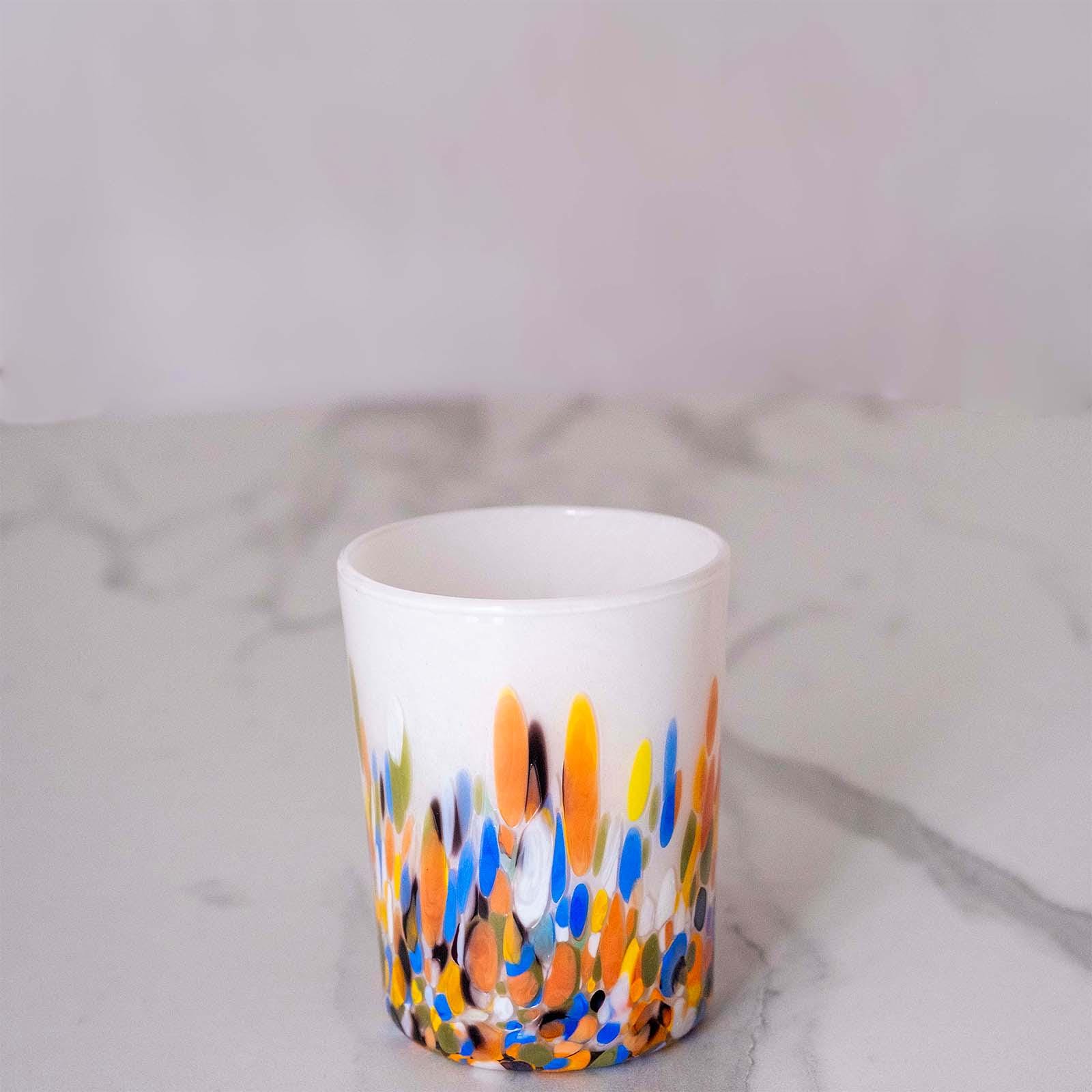Murano Drinking Glass | Certified Murano Glass | Made in Italy | Water Glass | Collection Roma