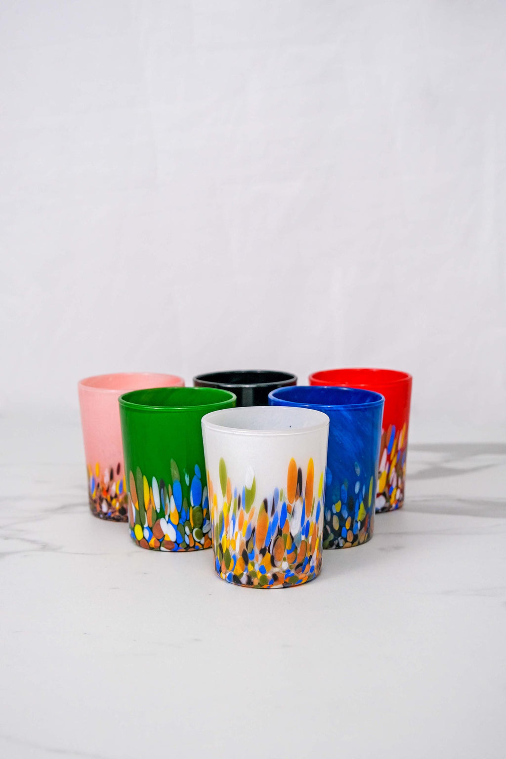 Murano Drinking Glass | Certified Murano Glass | Made in Italy | Water Glass | Collection Roma