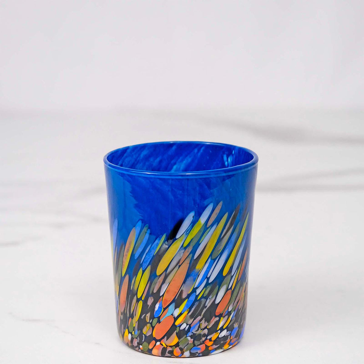 Murano Drinking Glass | Certified Murano Glass | Made in Italy | Water Glass | Collection Roma