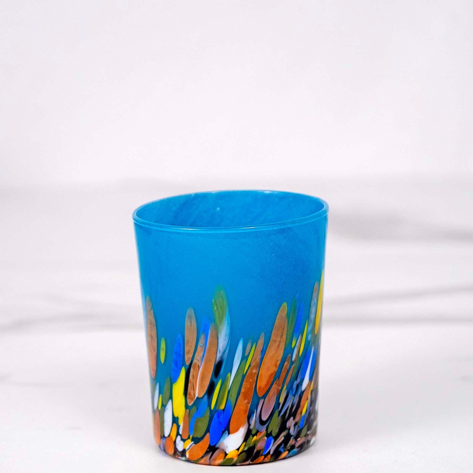 Murano Drinking Glass | Certified Murano Glass | Made in Italy | Water Glass | Collection Roma