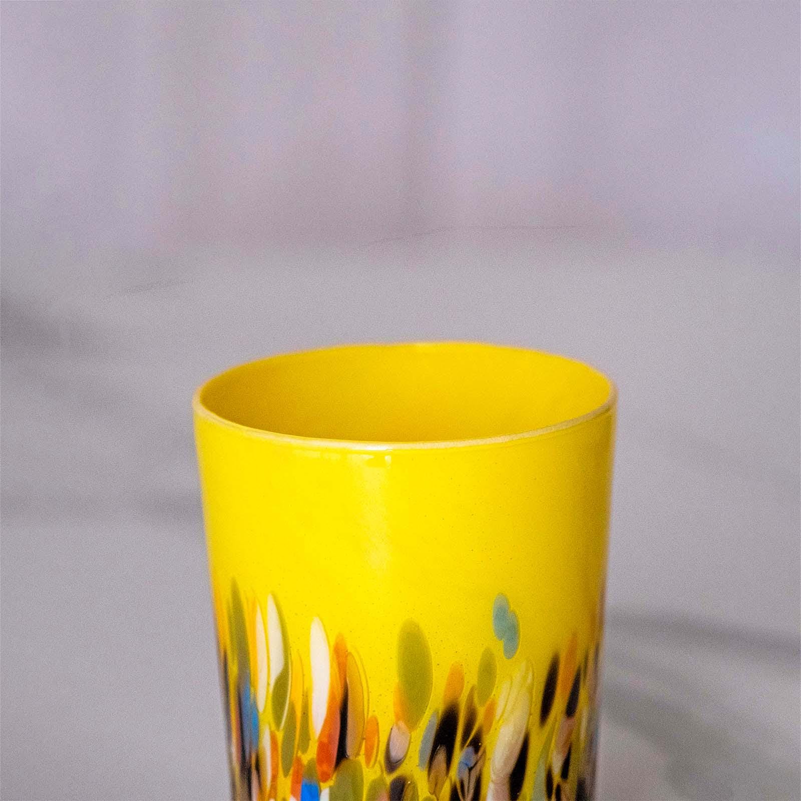 Murano Drinking Glass | Certified Murano Glass | Made in Italy | Water Glass | Collection Roma