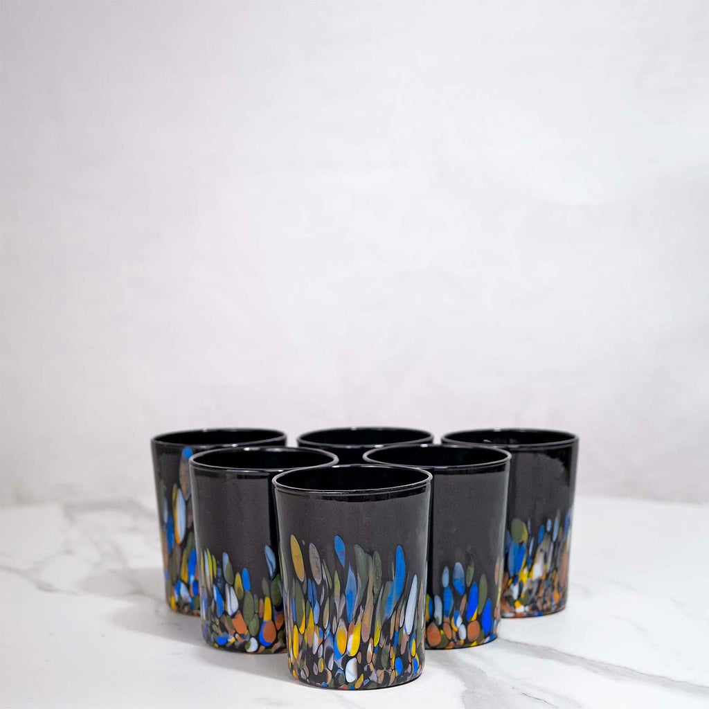 Murano Drinking Glass | Certified Murano Glass | Made in Italy | Water Glass | Collection Roma