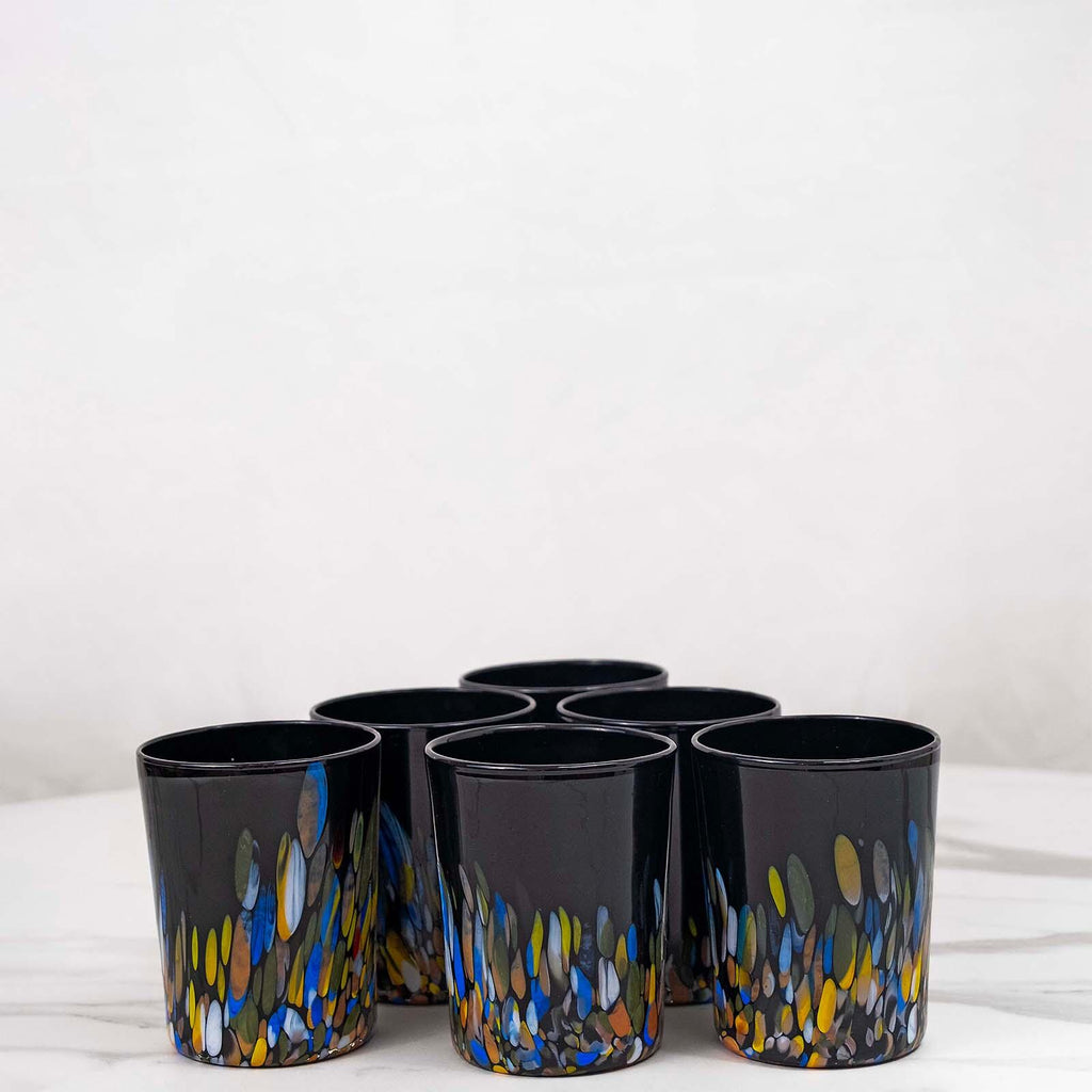 Murano Drinking Glass | Certified Murano Glass | Made in Italy | Water Glass | Collection Roma