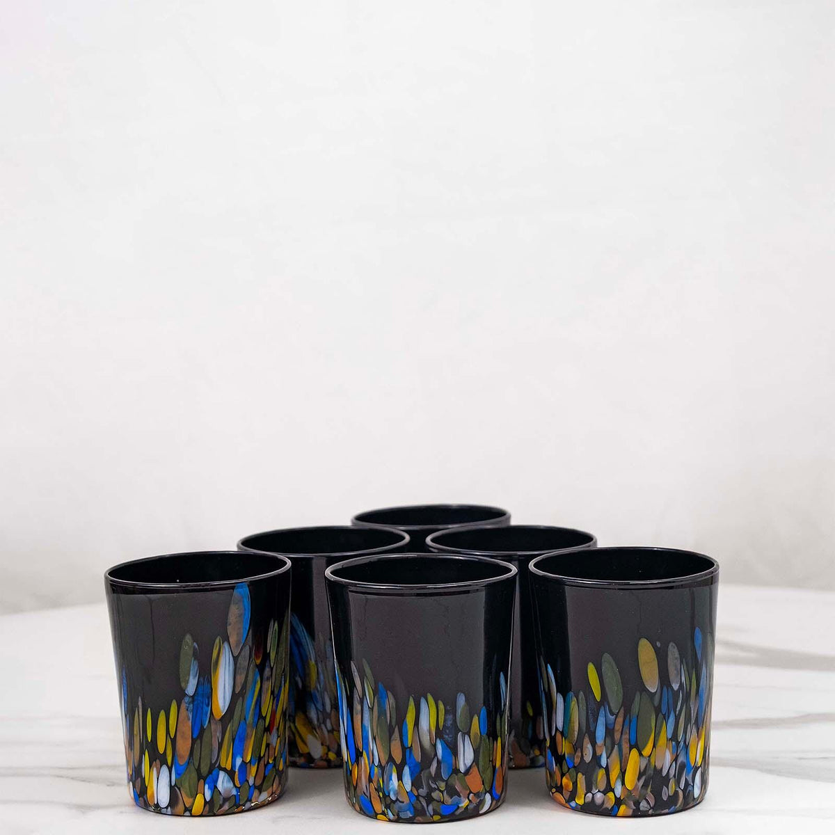 Murano Drinking Glass | Certified Murano Glass | Made in Italy | Water Glass | Collection Roma