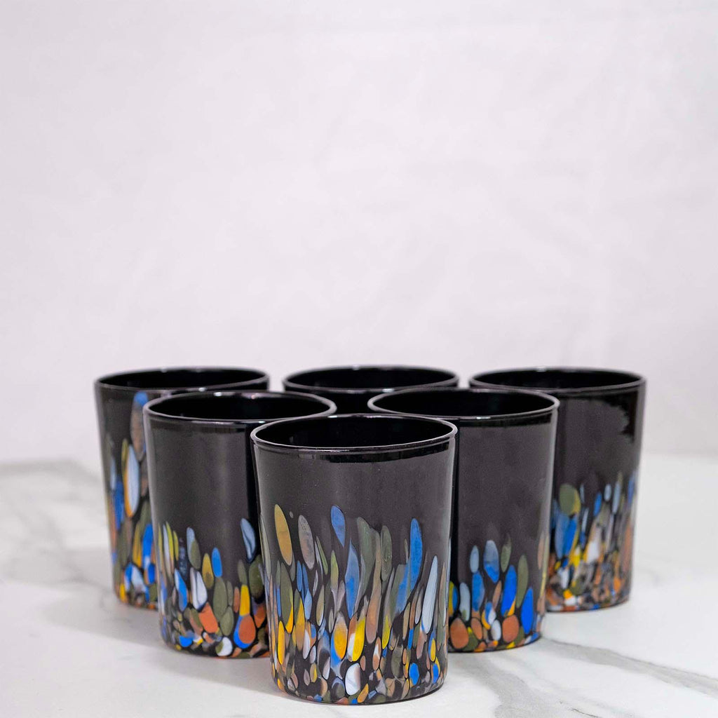 Murano Drinking Glass | Certified Murano Glass | Made in Italy | Water Glass | Collection Roma