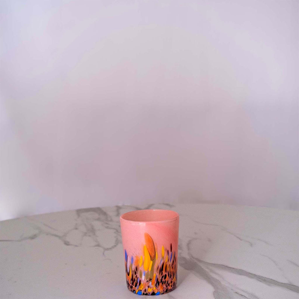 Murano Drinking Glass | Certified Murano Glass | Made in Italy | Water Glass | Collection Roma