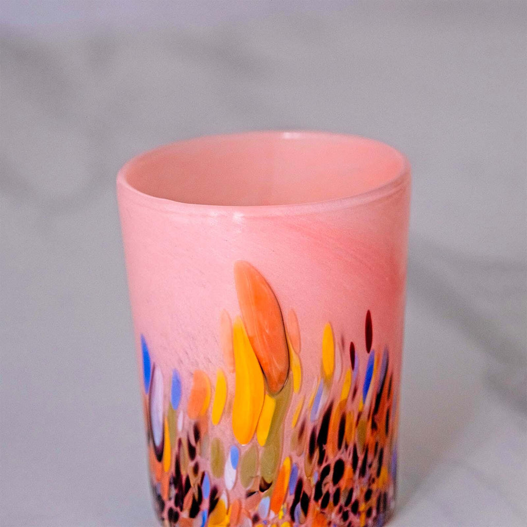 Murano Drinking Glass | Certified Murano Glass | Made in Italy | Water Glass | Collection Roma
