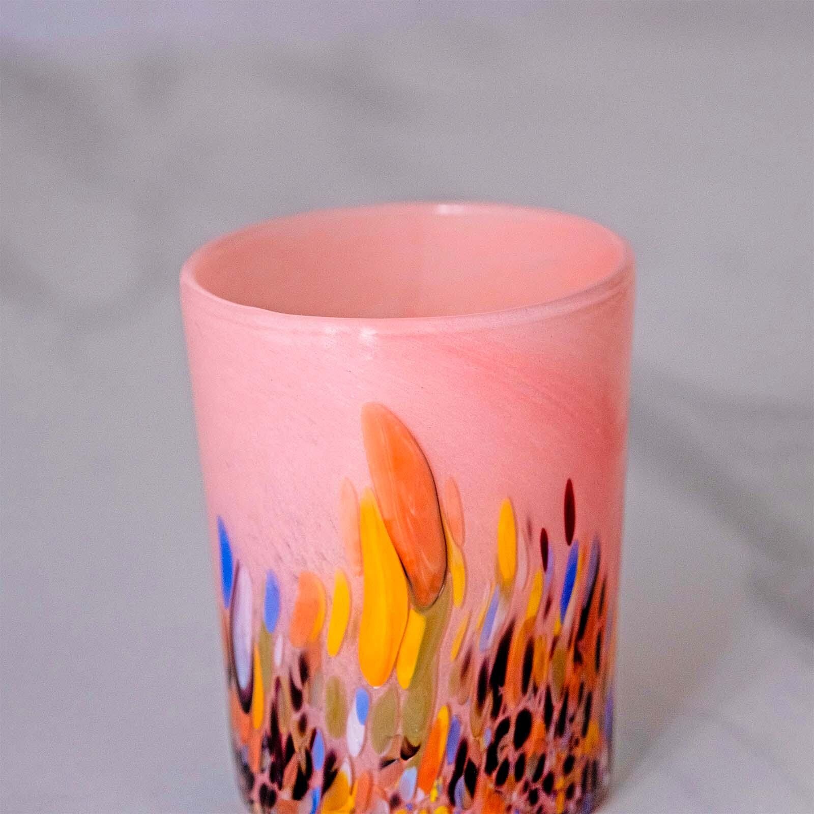 Murano Drinking Glass | Certified Murano Glass | Made in Italy | Water Glass | Collection Roma