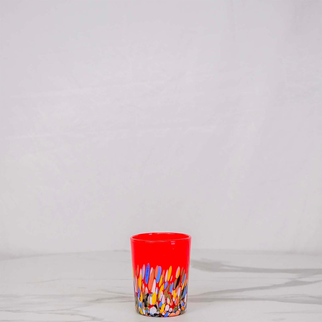 Murano Drinking Glass | Certified Murano Glass | Made in Italy | Water Glass | Collection Roma