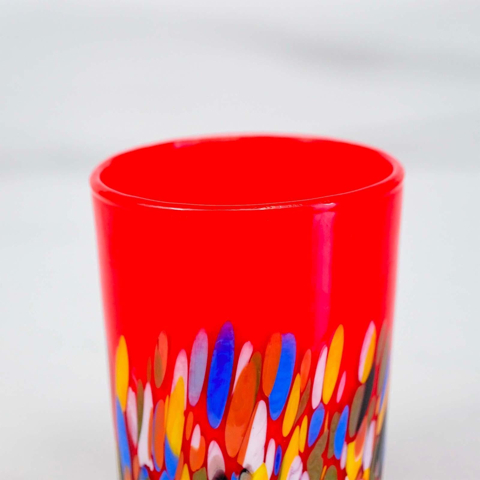 Murano Drinking Glass | Certified Murano Glass | Made in Italy | Water Glass | Collection Roma