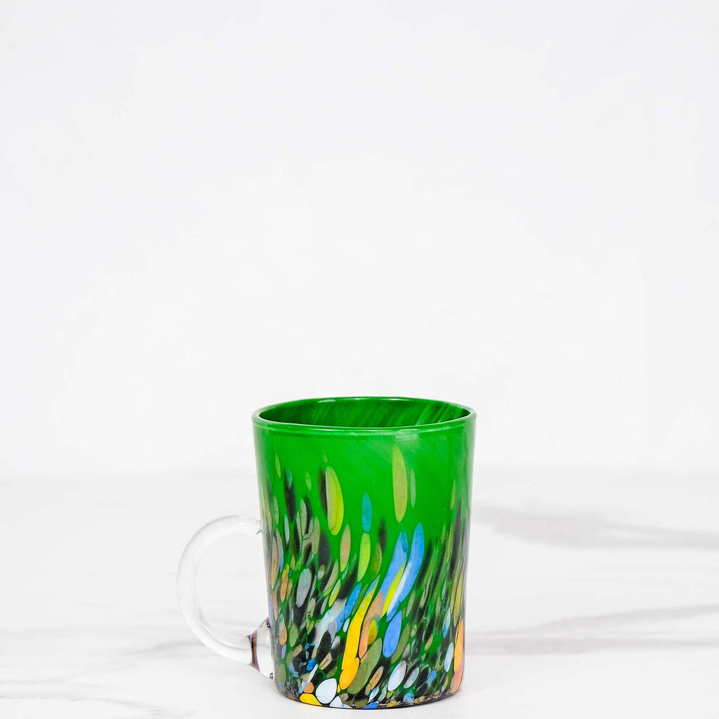 Murano Glass Mug | Certified Murano Glass | Made in Italy | Handmade Mug | Collection Roma
