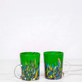 Murano Glass Mug | Certified Murano Glass | Made in Italy | Handmade Mug | Collection Roma