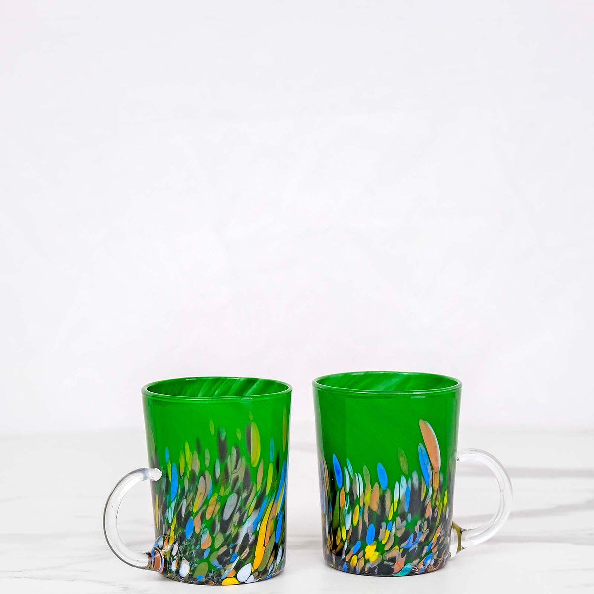 Murano Glass Mug | Certified Murano Glass | Made in Italy | Handmade Mug | Collection Roma