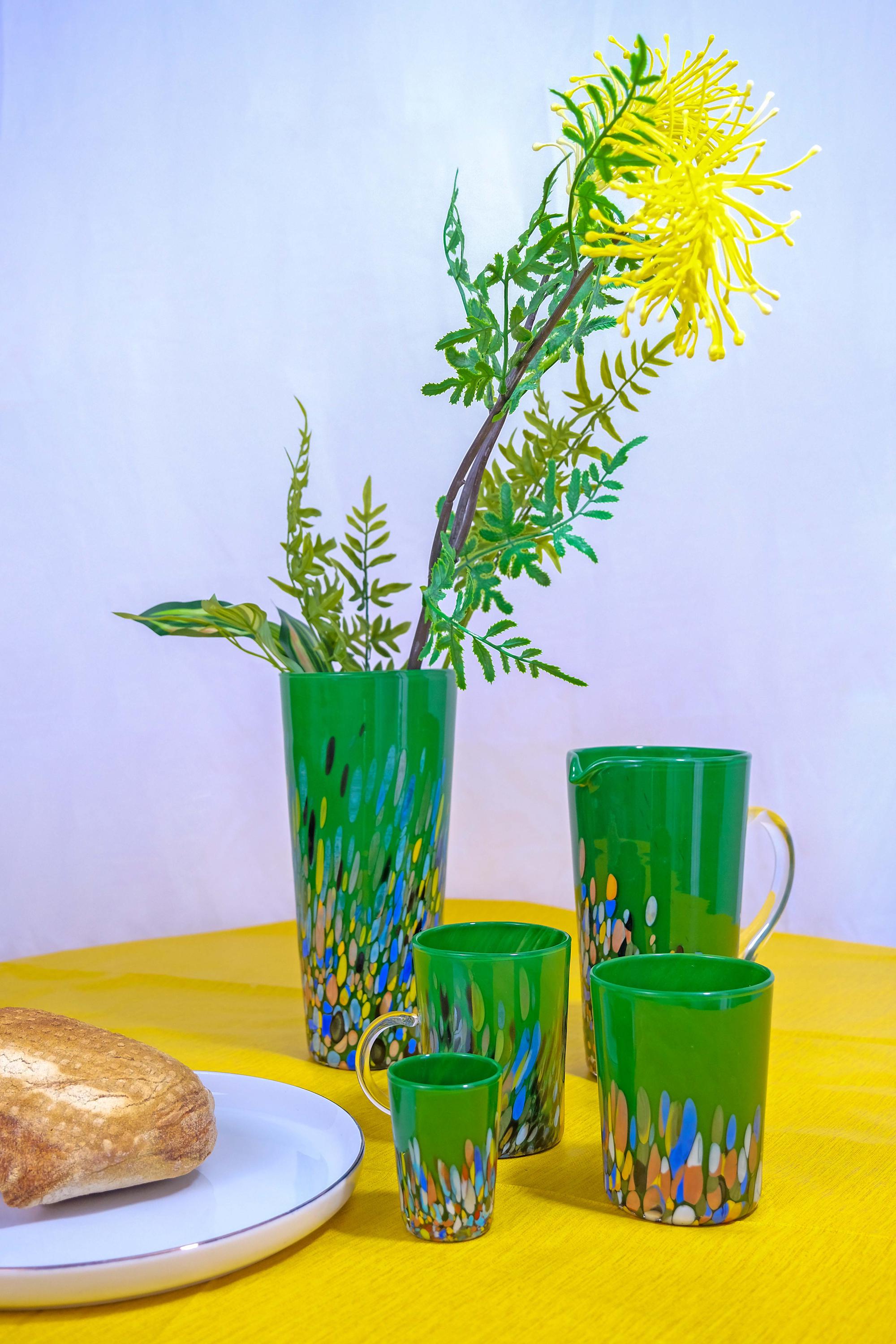 Murano Glass Mug | Certified Murano Glass | Made in Italy | Handmade Mug | Collection Roma