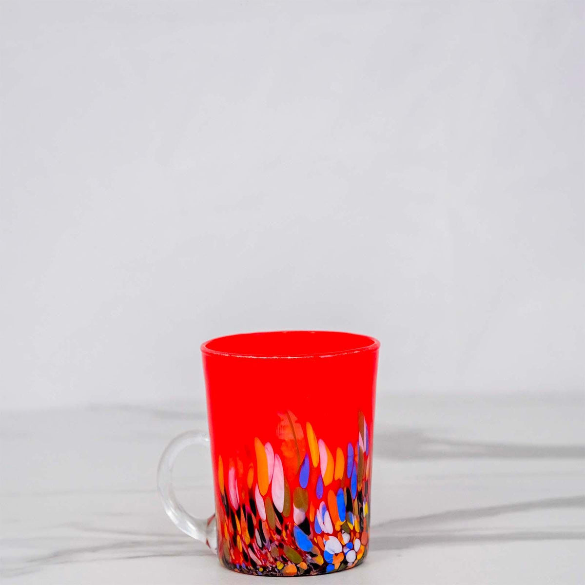 Murano Glass Mug | Certified Murano Glass | Made in Italy | Handmade Mug | Collection Roma