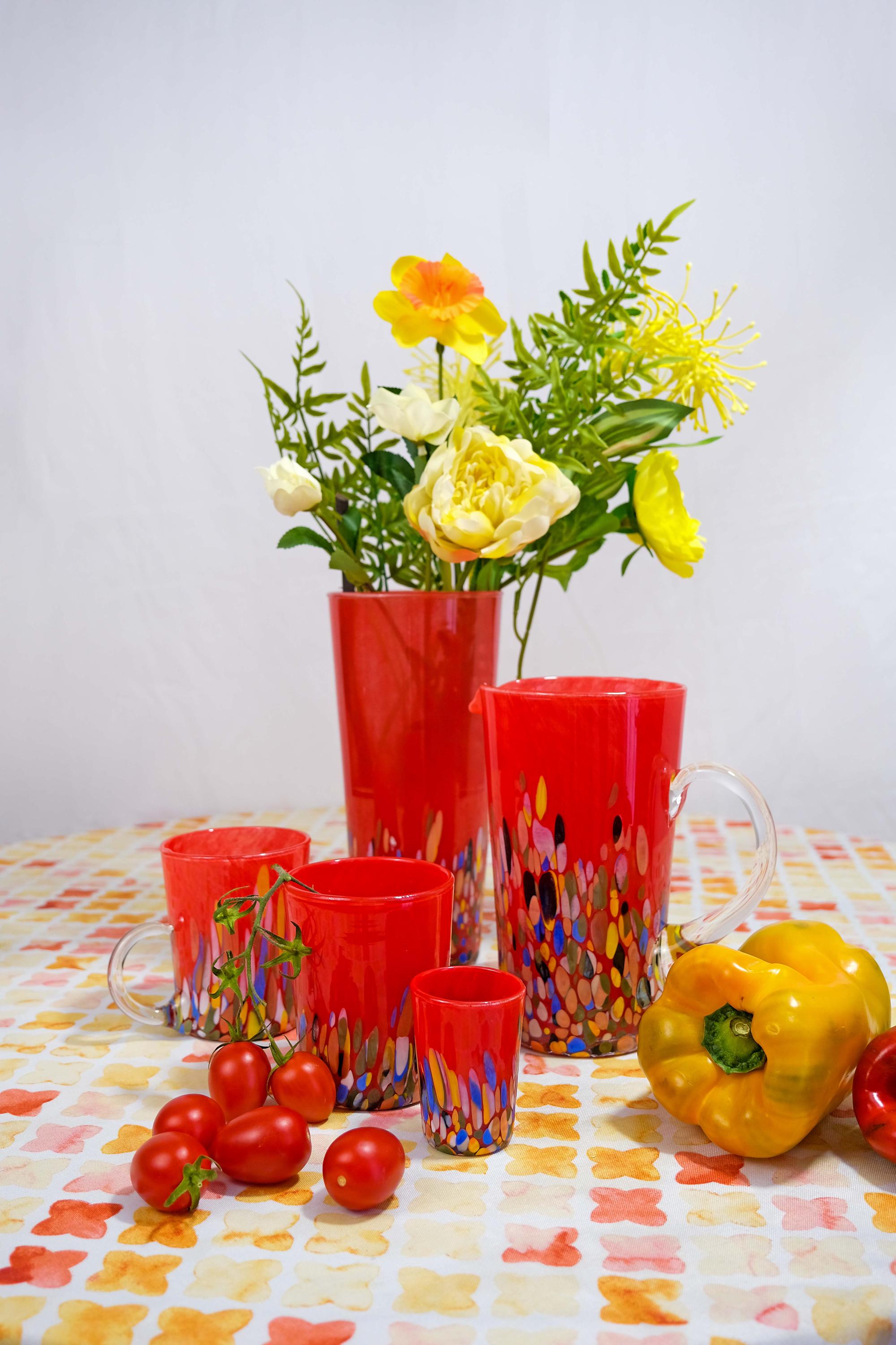 Murano Glass Mug | Certified Murano Glass | Made in Italy | Handmade Mug | Collection Roma