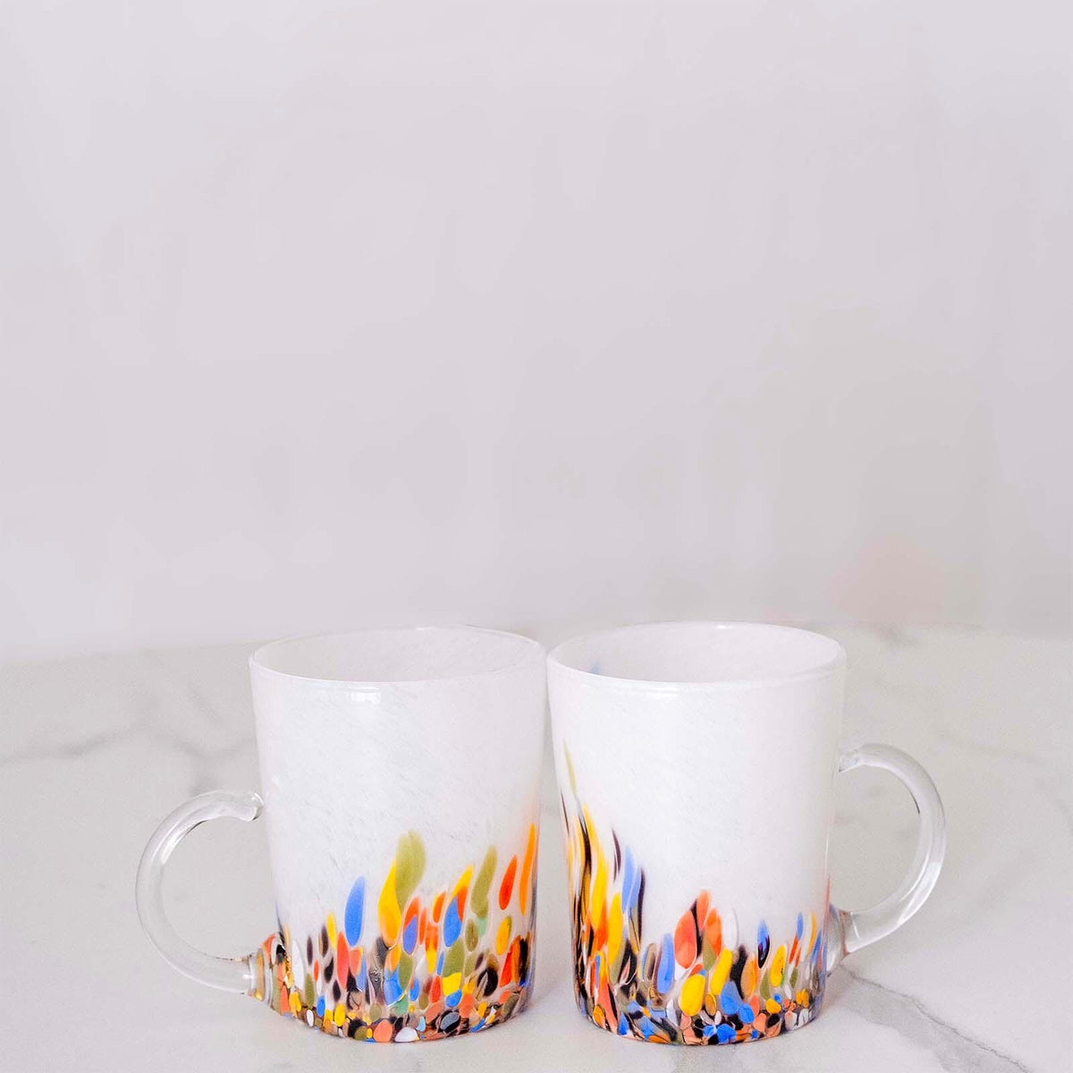 Murano Glass Mug | Certified Murano Glass | Made in Italy | Handmade Mug | Collection Roma