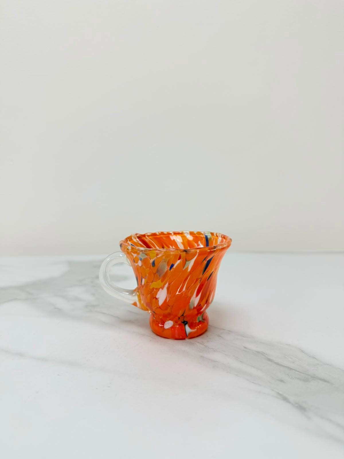 Murano Glass Mug | Certified Murano Glass | Made in Italy | Handmade Mug | Collection Campanella Caffè