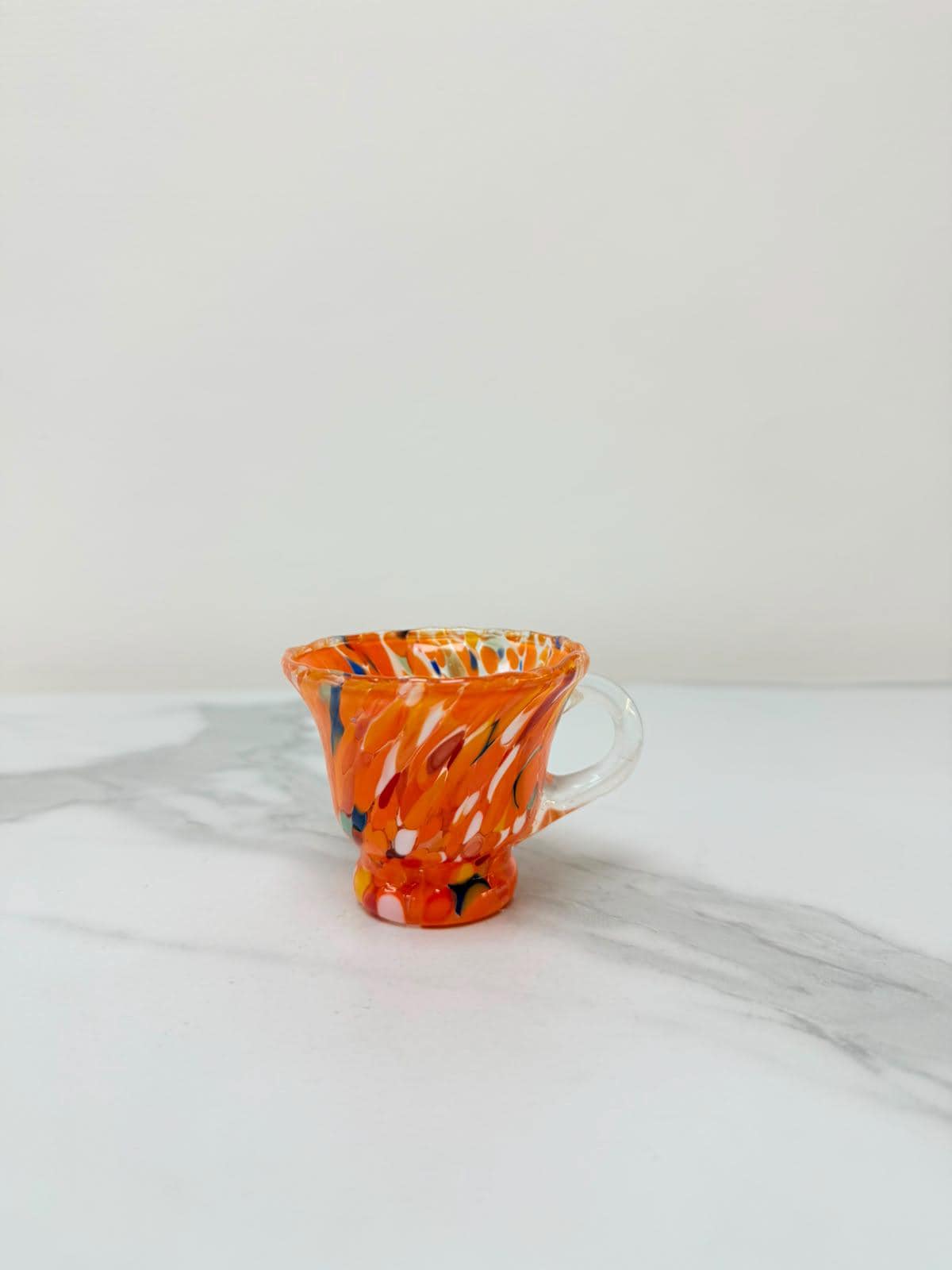 Murano Glass Mug | Certified Murano Glass | Made in Italy | Handmade Mug | Collection Campanella Caffè
