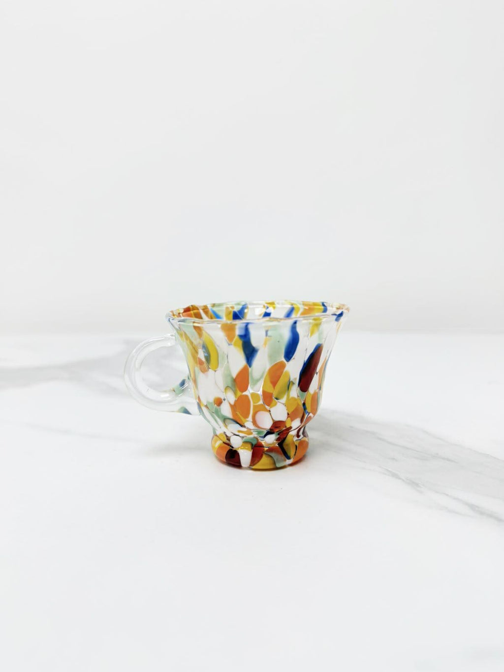 Murano Glass Mug | Certified Murano Glass | Made in Italy | Handmade Mug | Collection Campanella Caffè