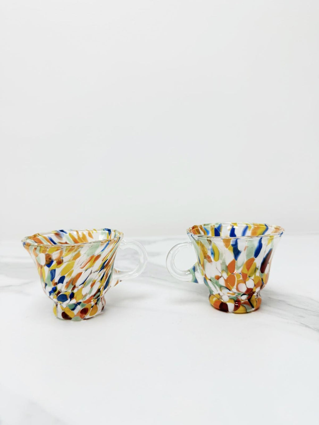 Murano Glass Mug | Certified Murano Glass | Made in Italy | Handmade Mug | Collection Campanella Caffè