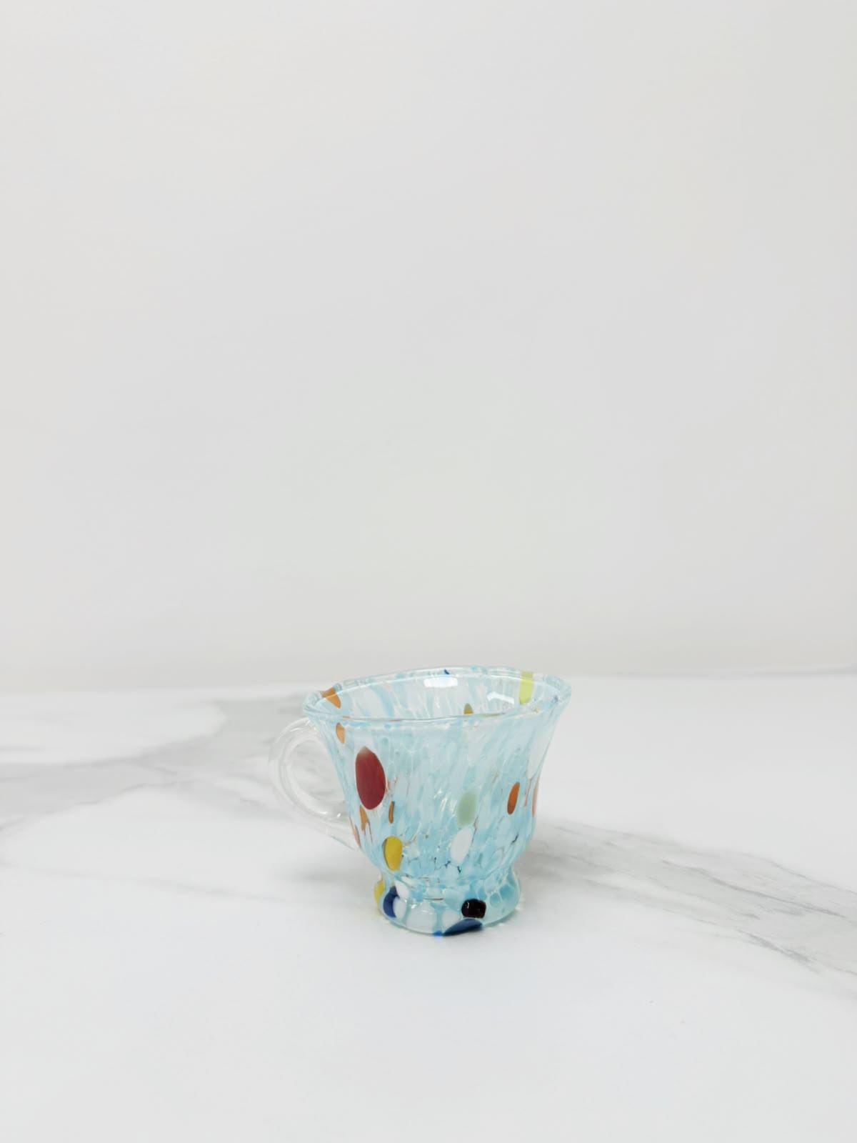 Murano Glass Mug | Certified Murano Glass | Made in Italy | Handmade Mug | Collection Campanella Caffè