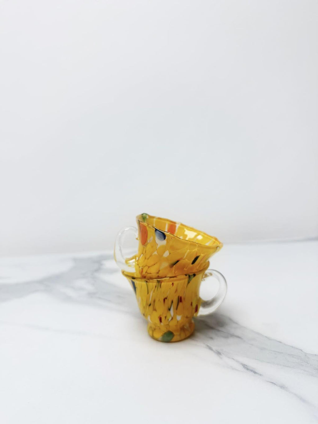 Murano Glass Mug | Certified Murano Glass | Made in Italy | Handmade Mug | Collection Campanella Caffè