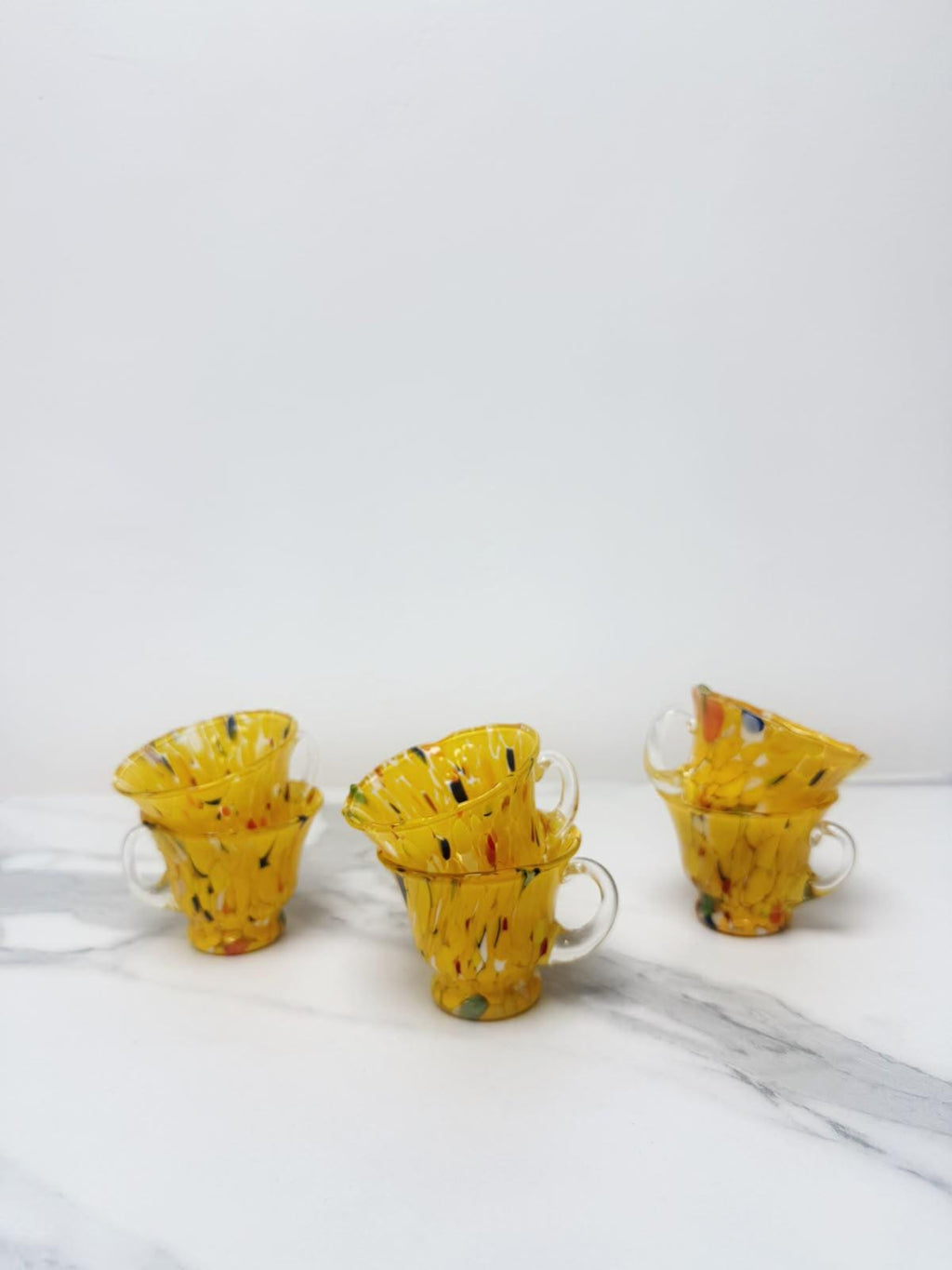 Murano Glass Mug | Certified Murano Glass | Made in Italy | Handmade Mug | Collection Campanella Caffè