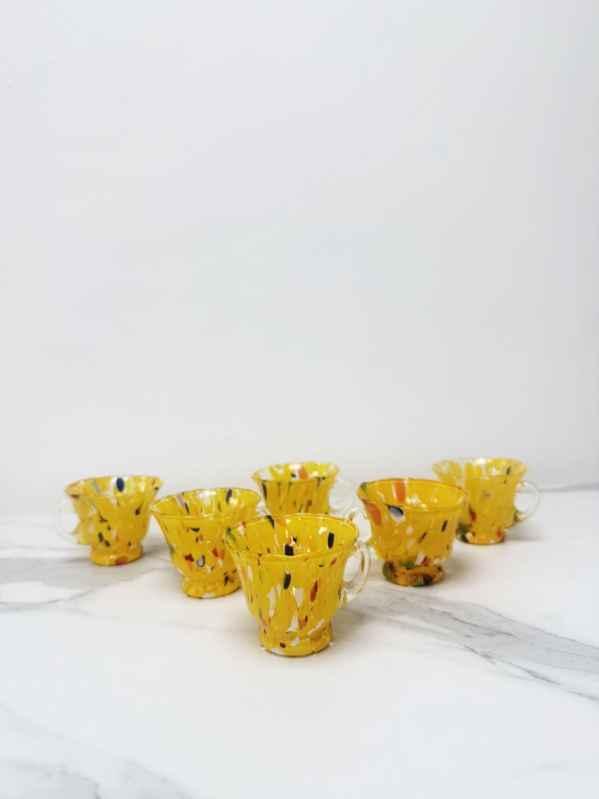 Murano Glass Mug | Certified Murano Glass | Made in Italy | Handmade Mug | Collection Campanella Caffè