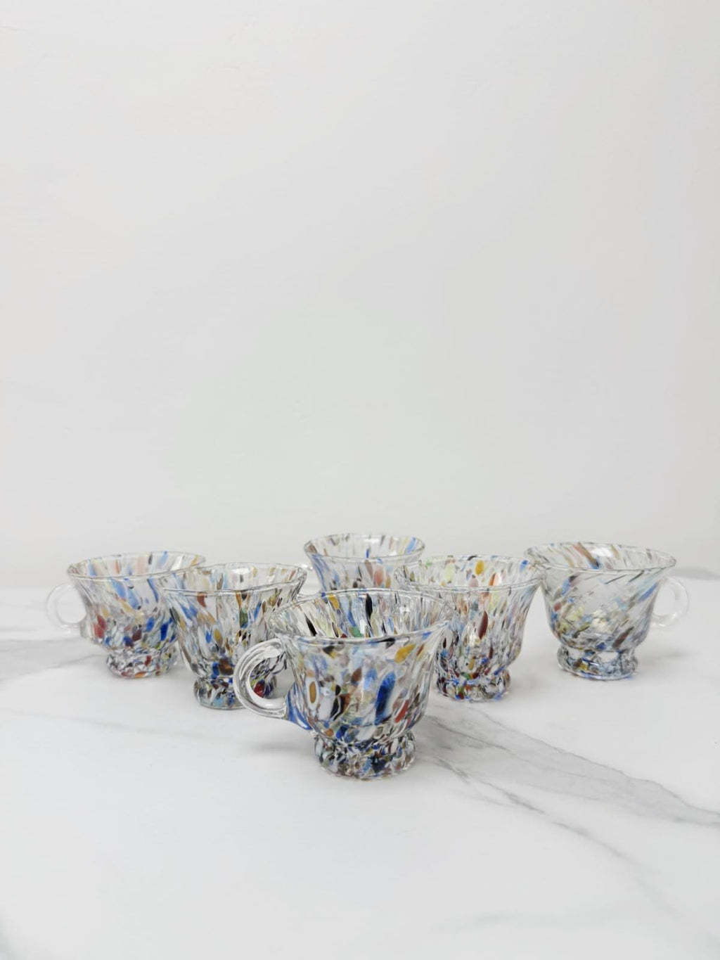 Murano Glass Mug | Certified Murano Glass | Made in Italy | Handmade Mug | Collection Campanella Caffè