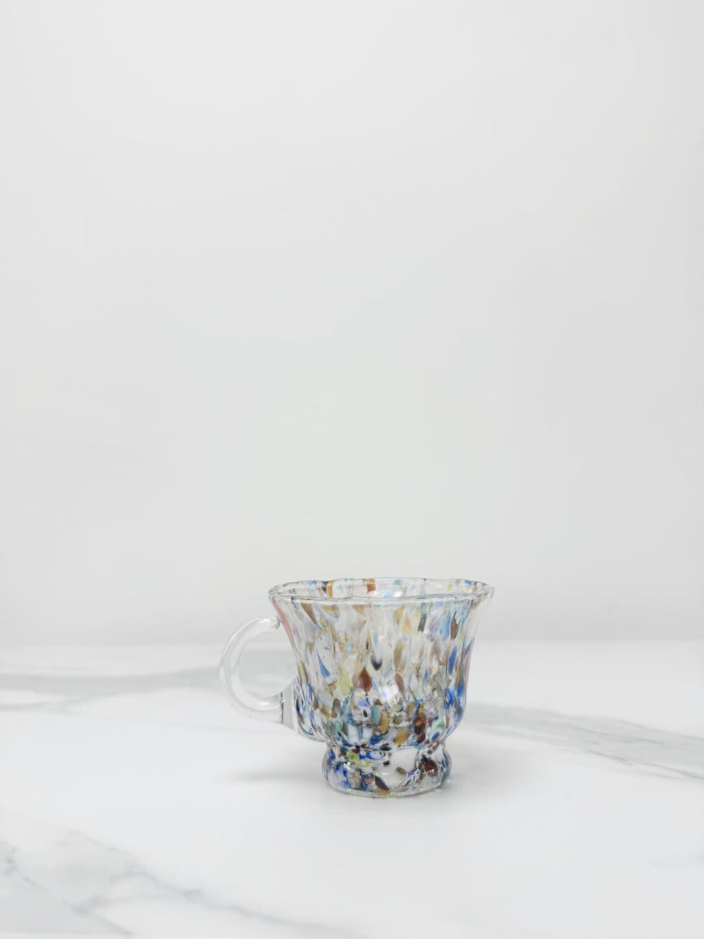 Murano Glass Mug | Certified Murano Glass | Made in Italy | Handmade Mug | Collection Campanella Caffè