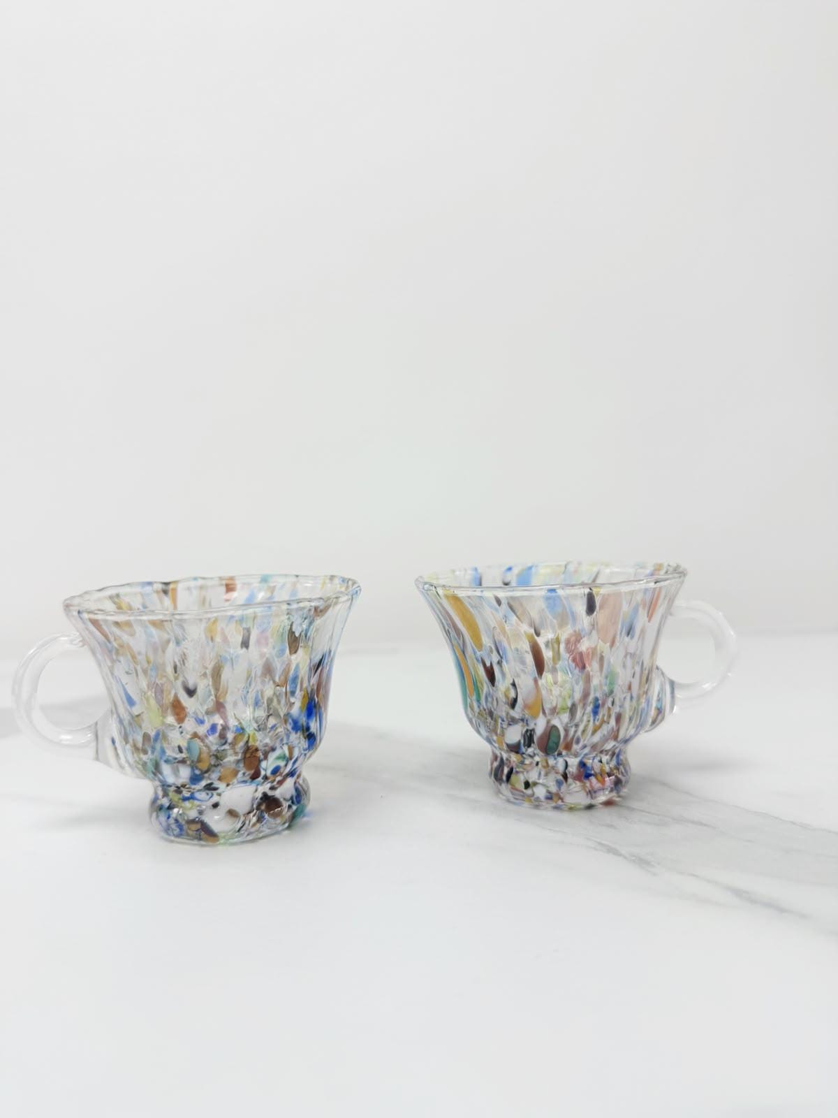 Murano Glass Mug | Certified Murano Glass | Made in Italy | Handmade Mug | Collection Campanella Caffè