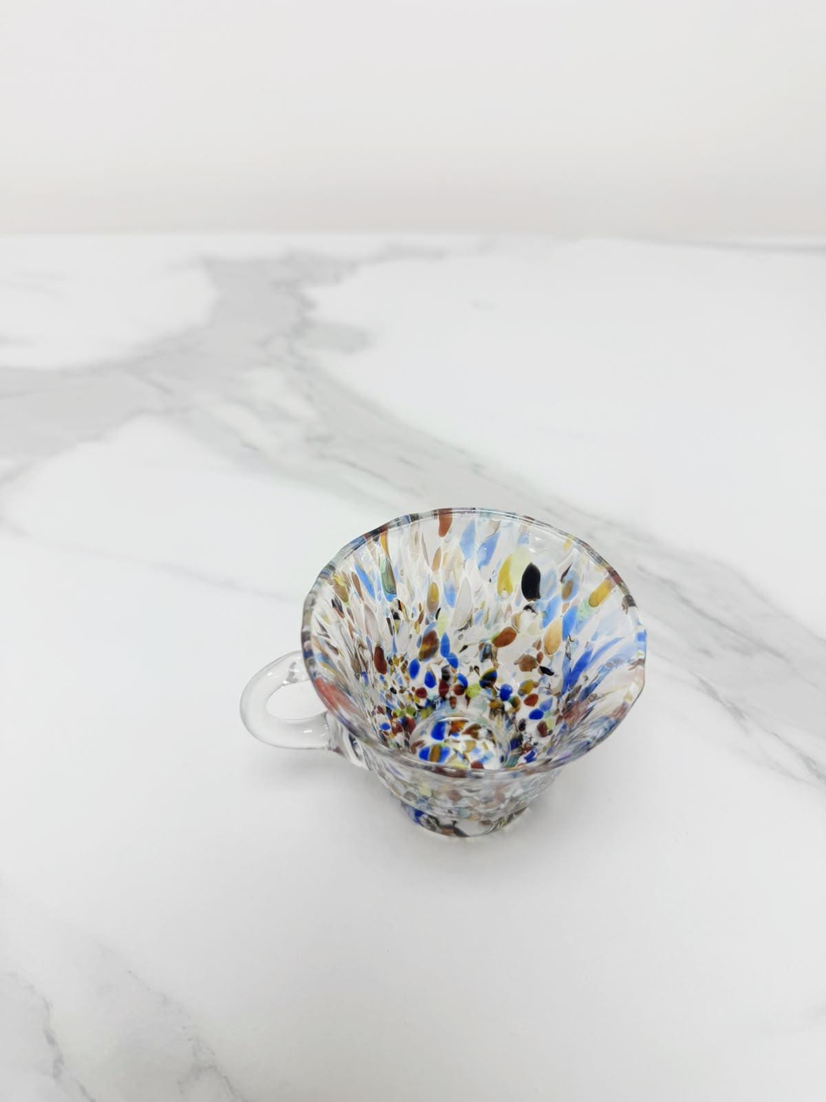 Murano Glass Mug | Certified Murano Glass | Made in Italy | Handmade Mug | Collection Campanella Caffè