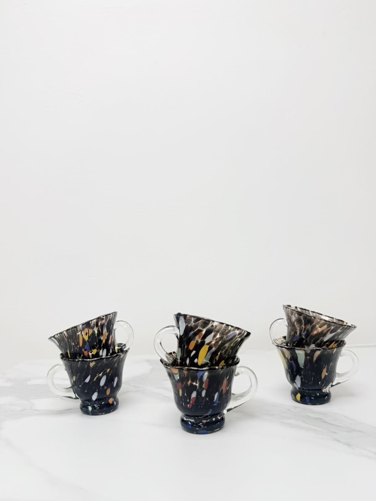 Murano Glass Mug | Certified Murano Glass | Made in Italy | Handmade Mug | Collection Campanella Caffè