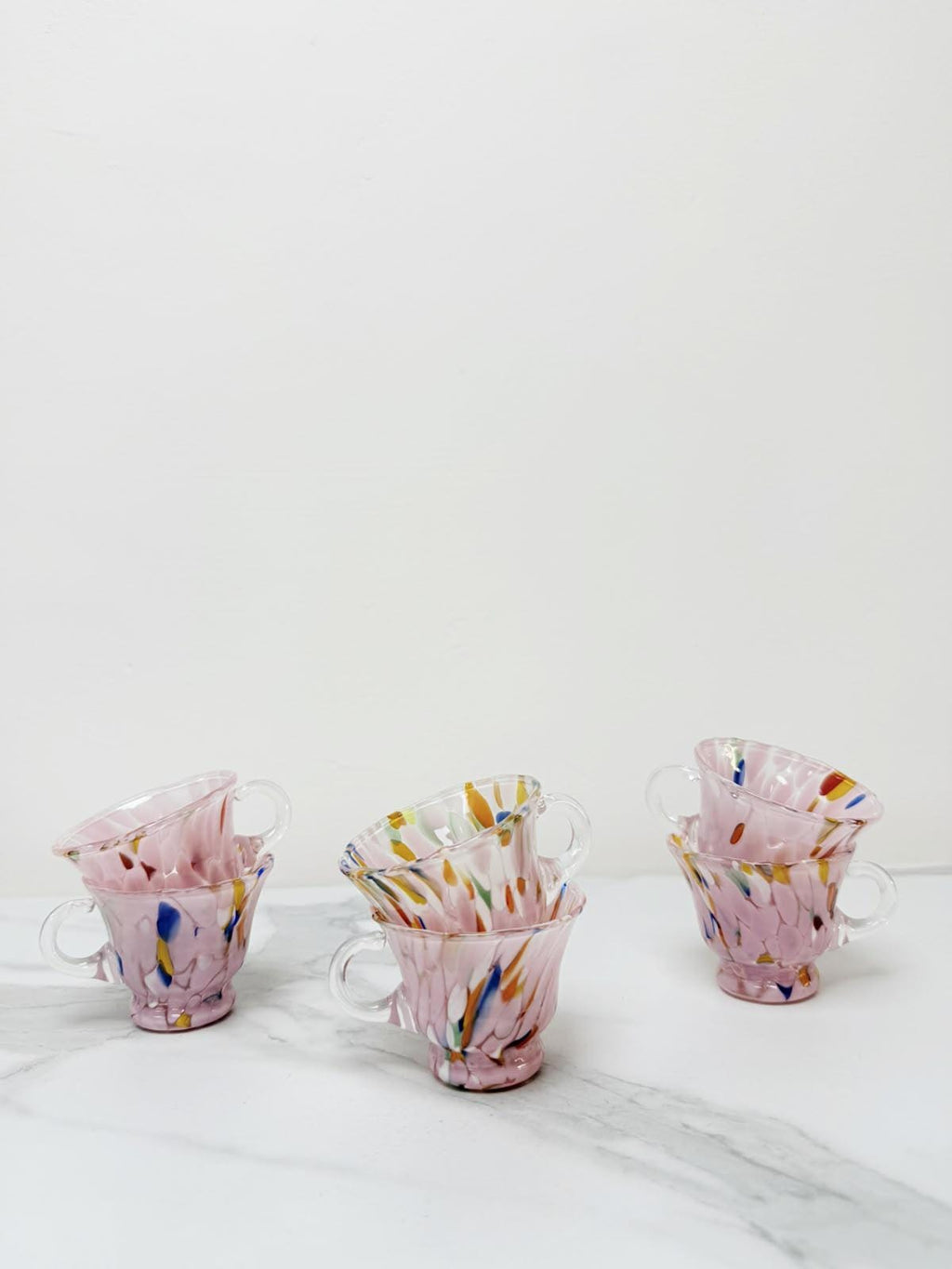 Murano Glass Mug | Certified Murano Glass | Made in Italy | Handmade Mug | Collection Campanella Caffè