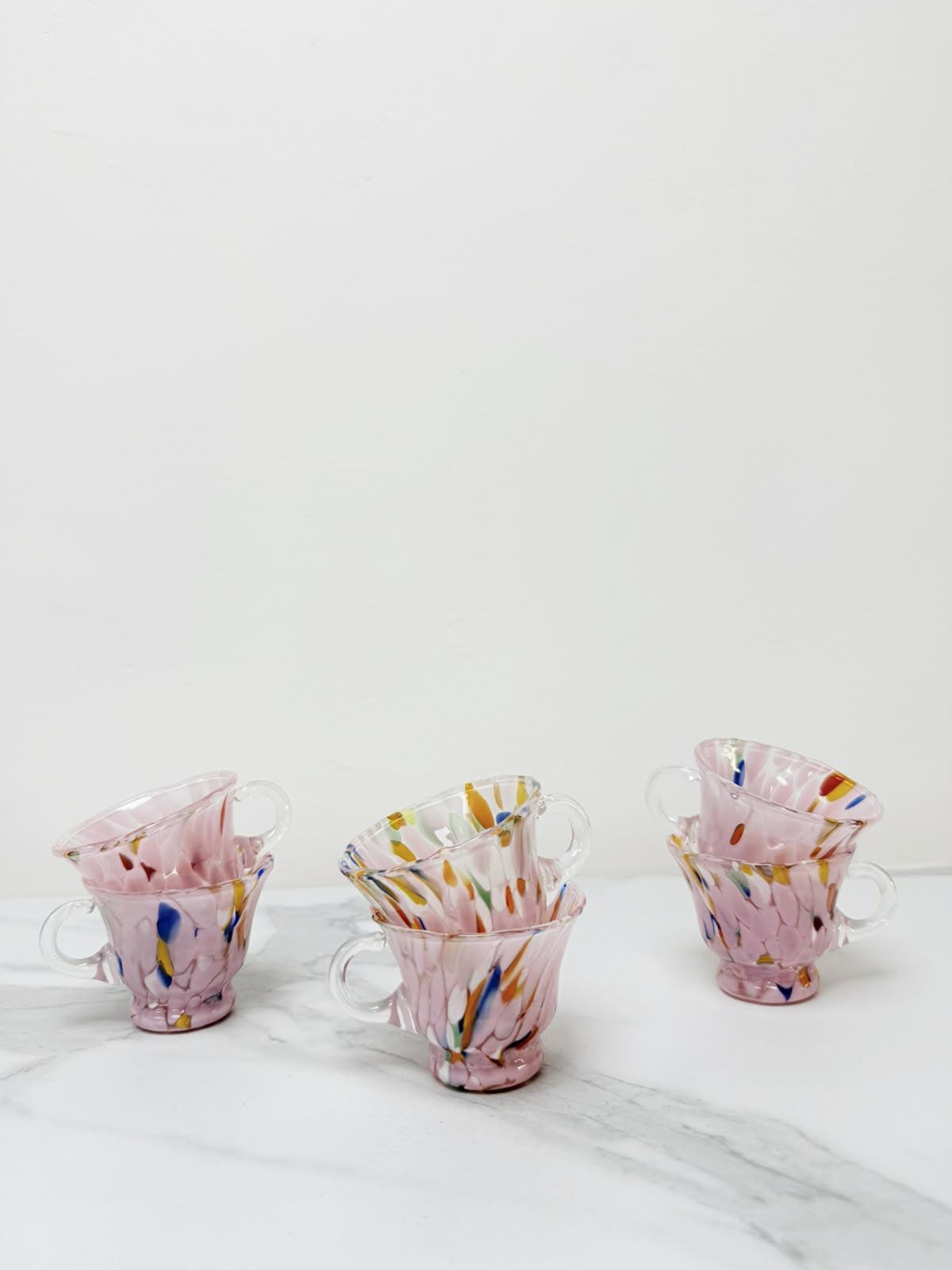 Murano Glass Mug | Certified Murano Glass | Made in Italy | Handmade Mug | Collection Campanella Caffè