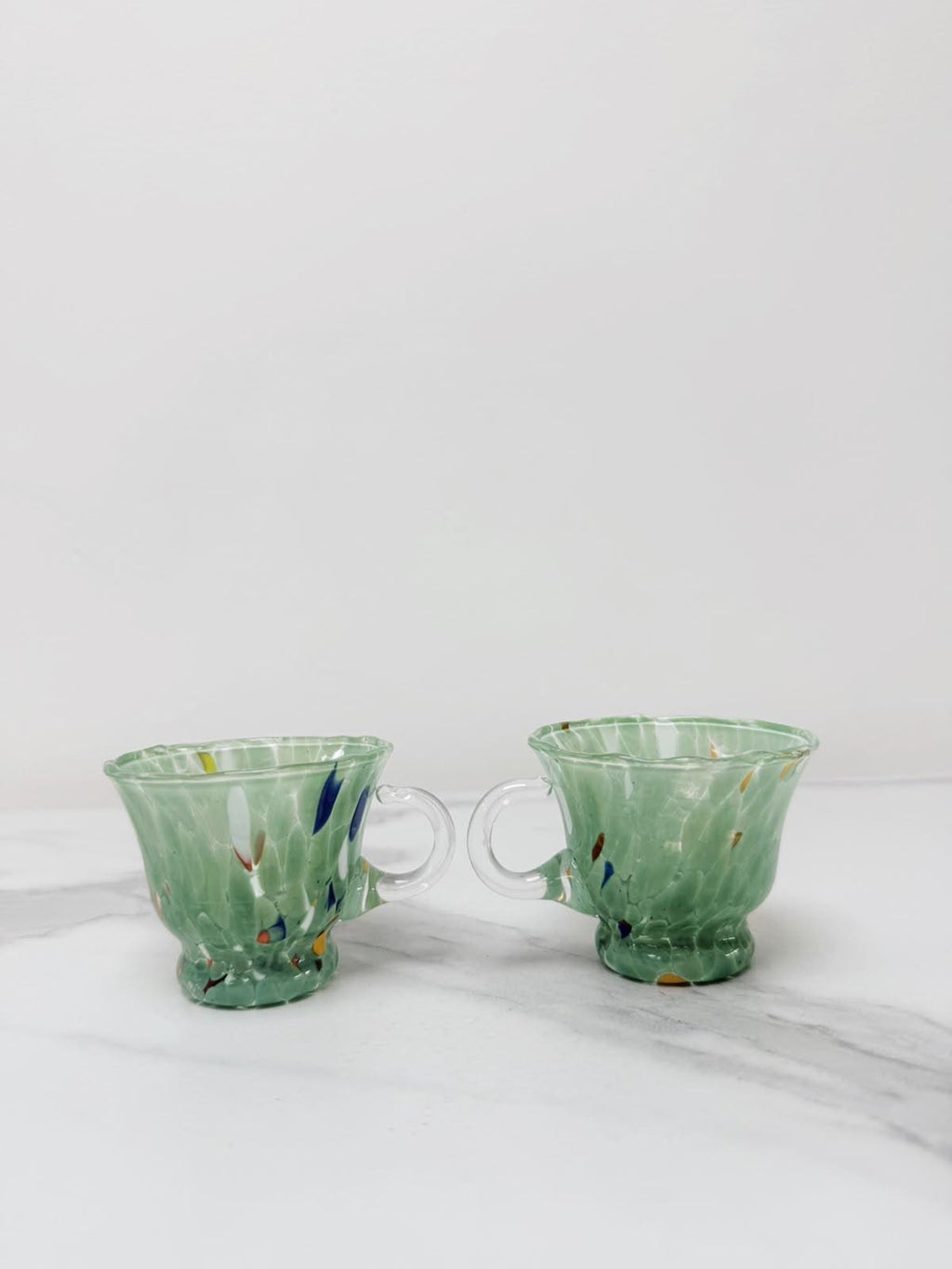 Murano Glass Mug | Certified Murano Glass | Made in Italy | Handmade Mug | Collection Campanella Caffè