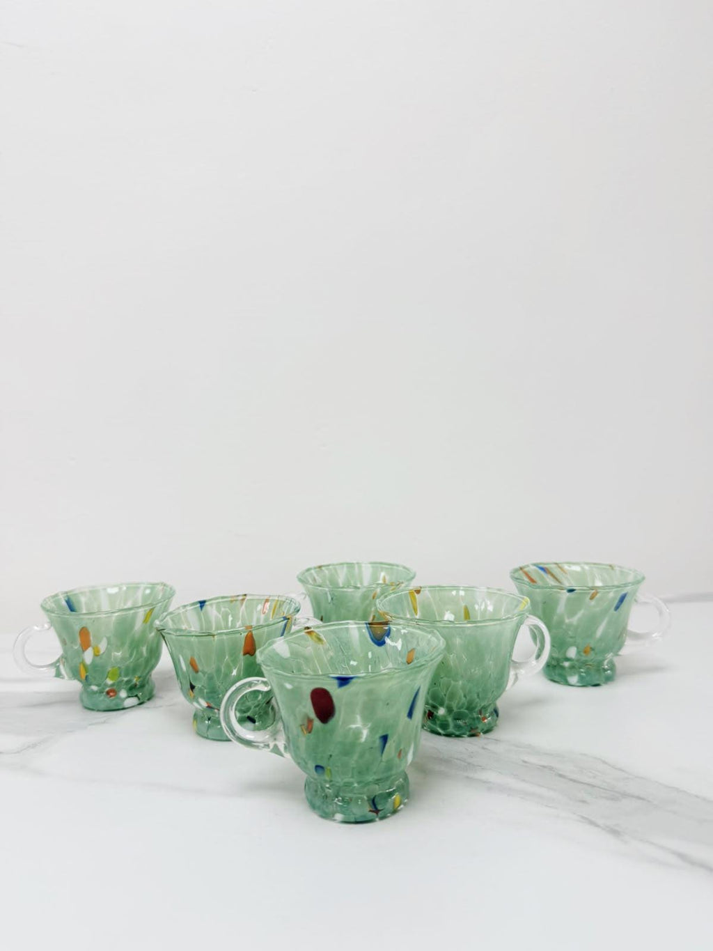 Murano Glass Mug | Certified Murano Glass | Made in Italy | Handmade Mug | Collection Campanella Caffè